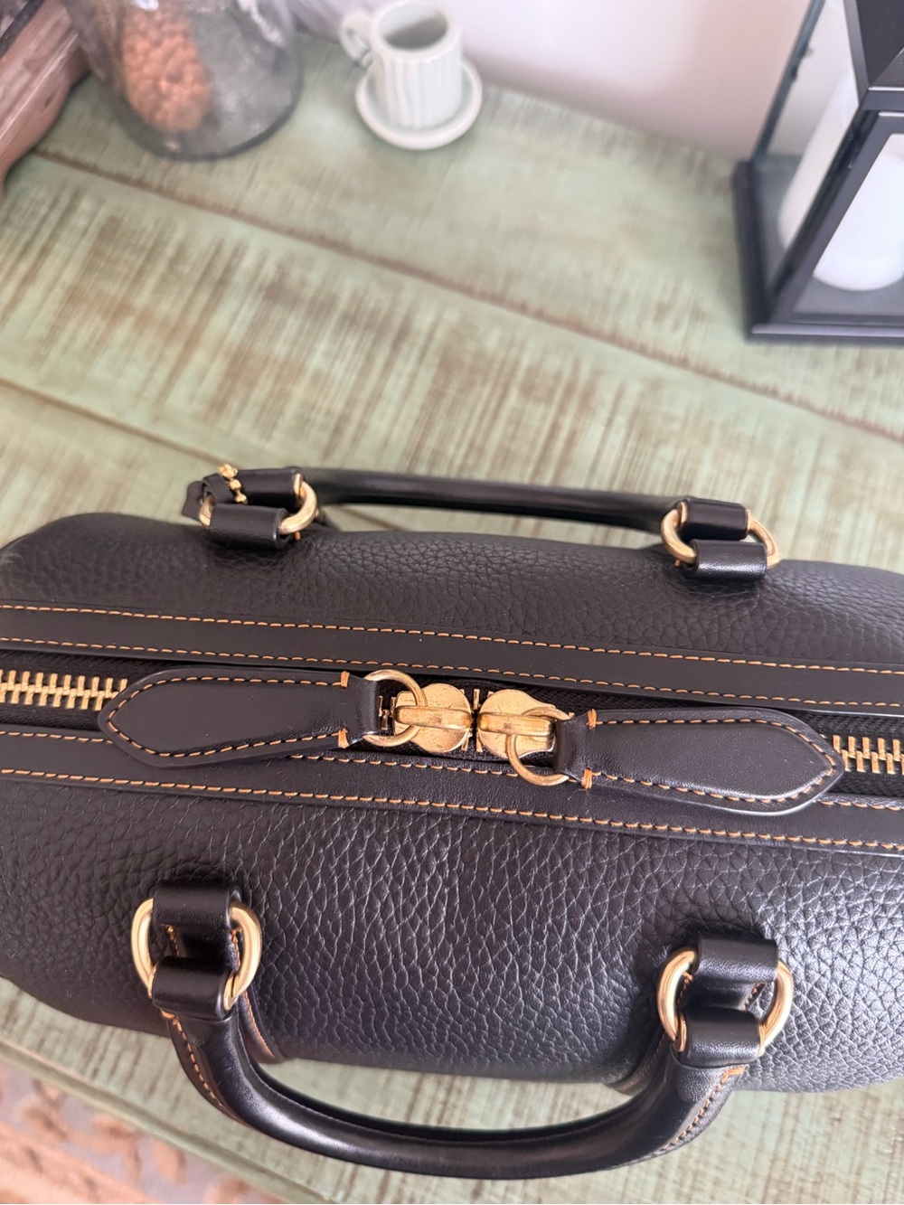 Coach Ruby 25 Satchel - Black - Picture 8 of 16